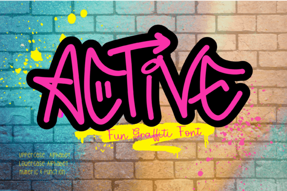 Active: A Bold Font for Digital Design