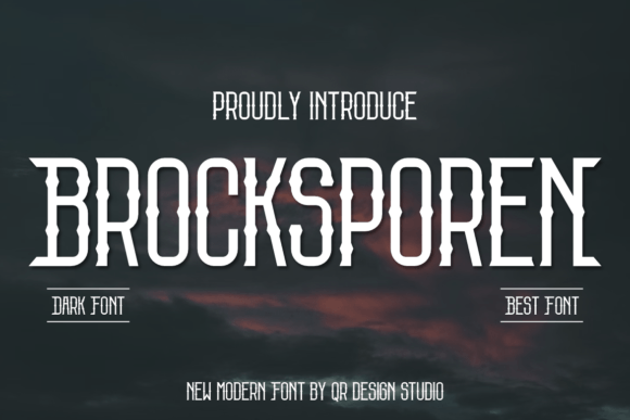 Brocksporen: A Font That Elevates Your Brand