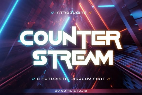 Counter Stream: A Font That Elevates Branding for Small Businesses
