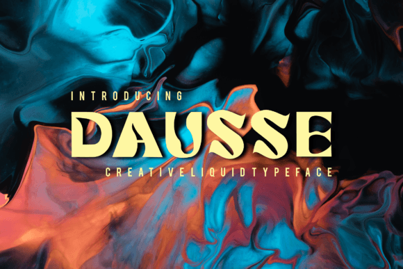 Dausse: A Font That Speaks with Character