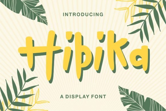Font Choice That Speaks Volumes: Hibika in Action