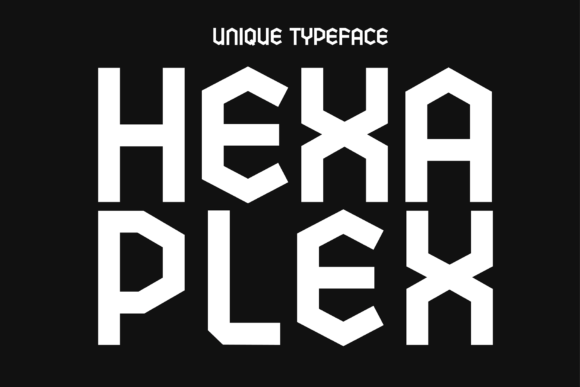 Hexaplex: A Modern Font for Creative Crafters and Product Makers