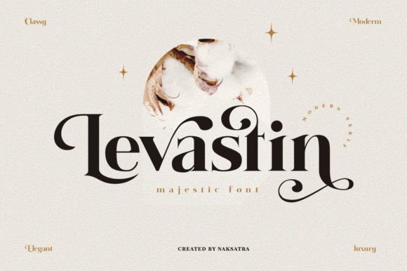 Levastin: A Timeless Display Font for Editorial Design