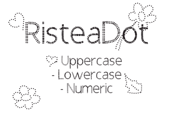 Ristea Dot: A Playful Font for Creative Branding