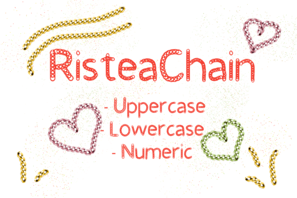 Risteachain: A Font That Adds Chain-Link Charm to Your Brand