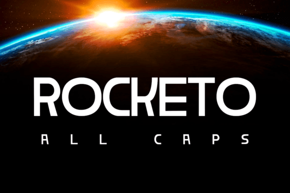 Rocketo: A Retro-Futuristic Font for Bold Branding