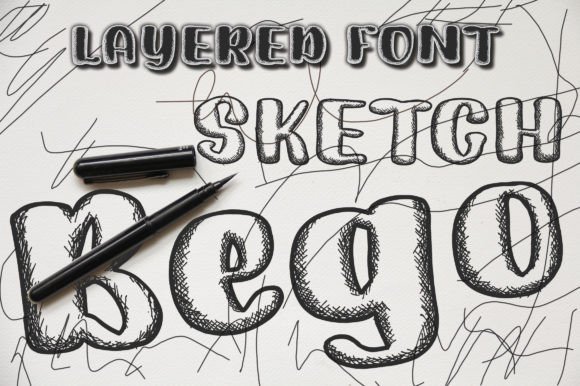 Sketch Bego: A Playful Font for Editorial Design