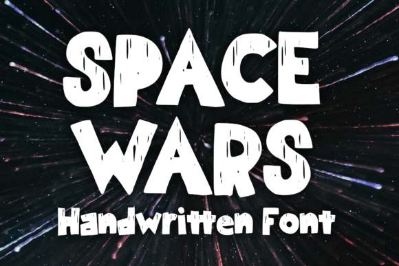 Space Wars: A Bold Display Font for Editorial Design