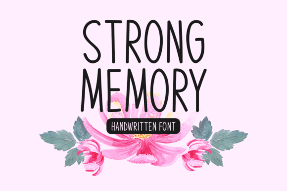 Strong Memory: A Handwritten Font for Editorial Design