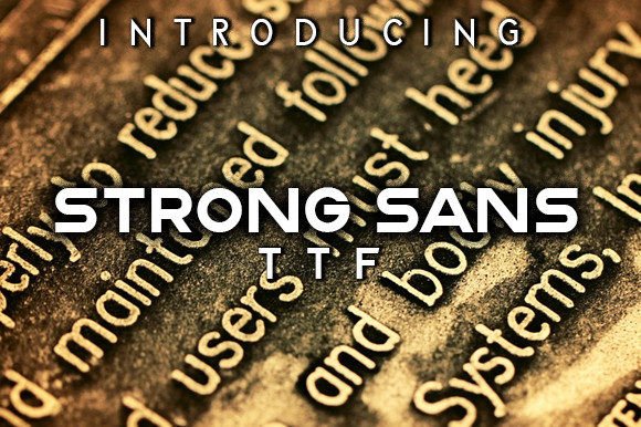 Strong Sans: The Font That Makes Your Message Stand Out