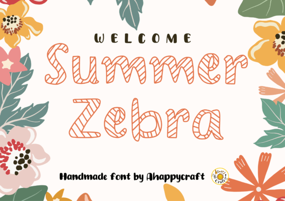 Summer Zebra: A Font That Elevates Your Brand