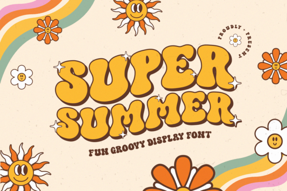 Super Summer: A Font That Brings the Hippie Vibe to Your Brand
