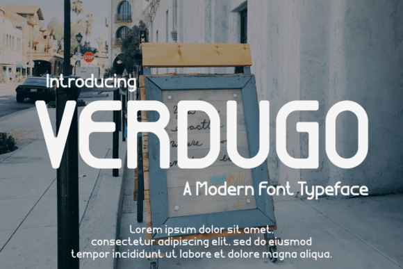 Verdugo: A Font That Elevates Your Brand